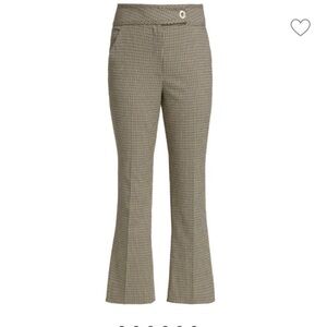 Veronica Beard Chilham MiniCheck Pants